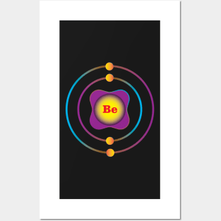 4 - Be - Beautiful Beryllium Posters and Art